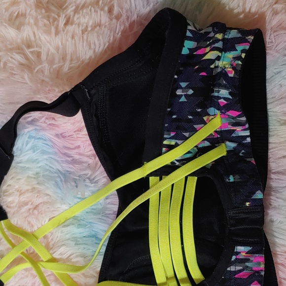 Victoria's Secret VSX Sport Strappy Back Sports Bra 32B - Picture 8 of 13